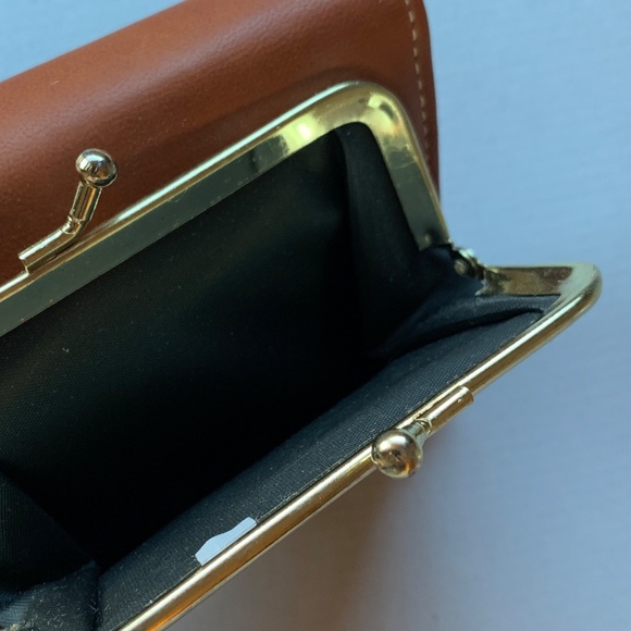 Vintage Leather Roger Gimbel Wallet With Mirror and Memo Pad - Picture 8 of 12